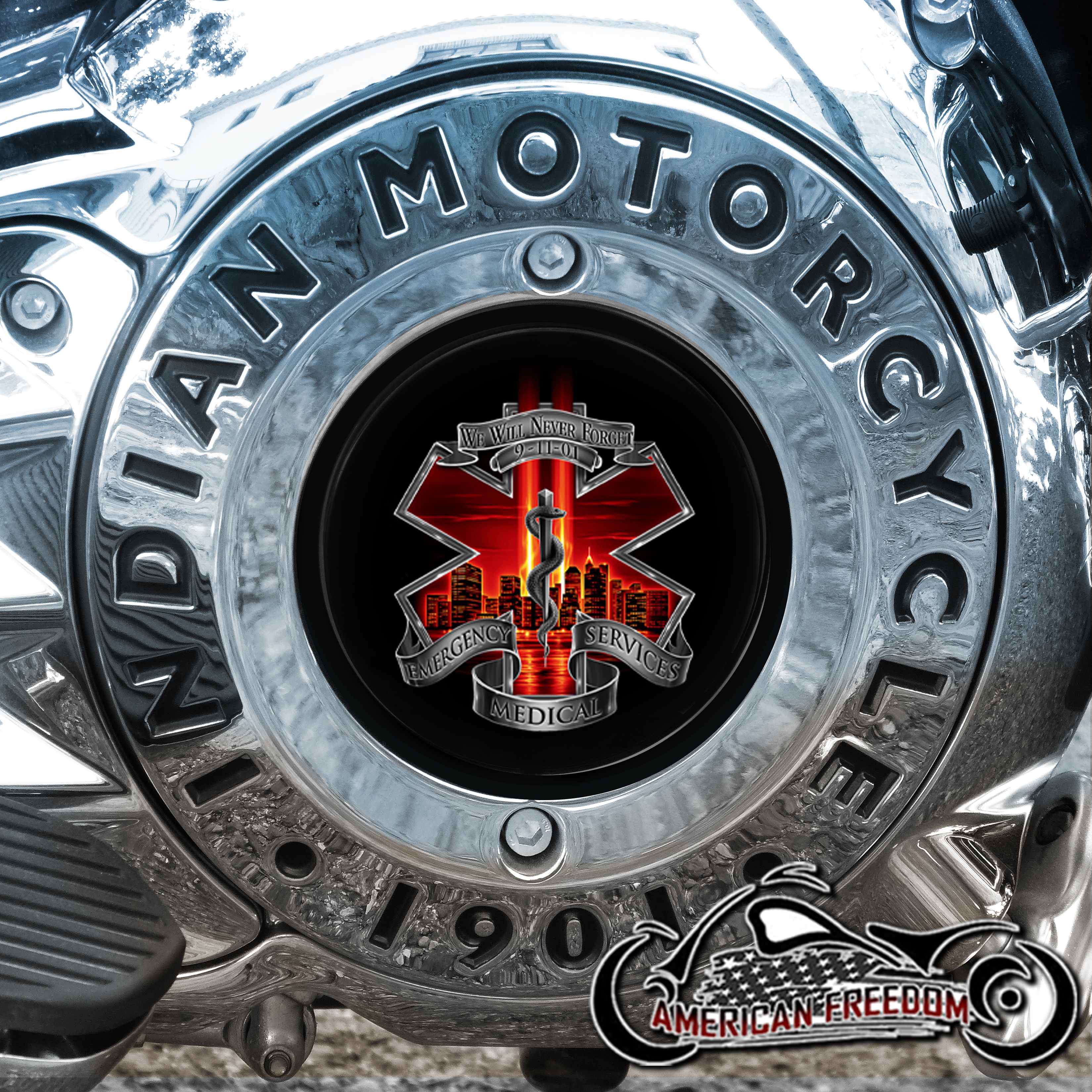 Indian Motorcycles Thunder Stroke Derby Insert - EMS 911